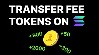 How to create tokens with a transfer fee on Solana (Token extensions)