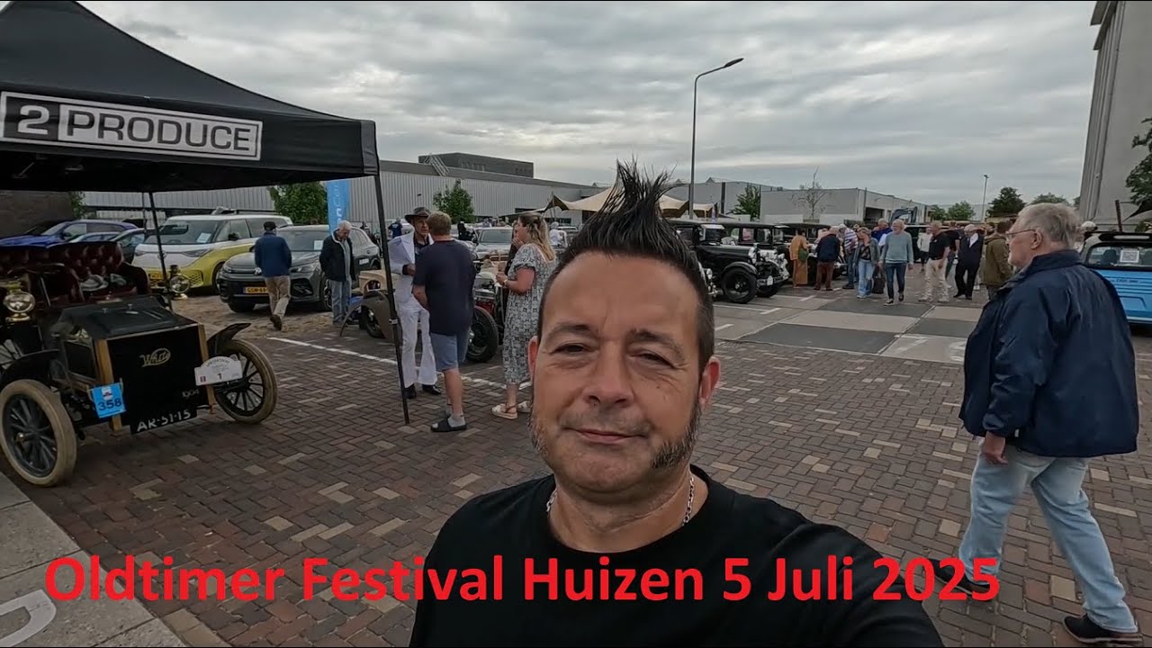 Oldtimer Festival Huizen 5 Juli 2025 oldtimers klassiekers youngtimers bezoeken met Morpheus.