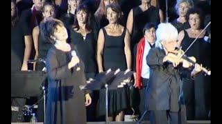 Video thumbnail of ""Sur un prélude de Bach" -  Maurane & Les Fous Chantants (Catherine Lara au violon)"