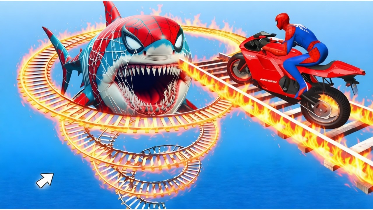 الرجل العنكبوت انقاذ باتRAINBOW SPIDER-MAN Rescue iron man vs superhero funny Game GTA 5 superheroes