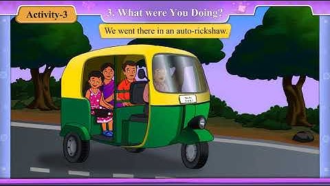 Std 8 English unit 3 What were you Doing ? ncert sem1