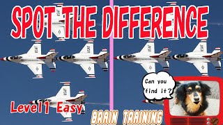 【Spot the difference】＃32 “Brain Games” World picture Puzzles  Level 1 Easy Find 3 differences screenshot 2