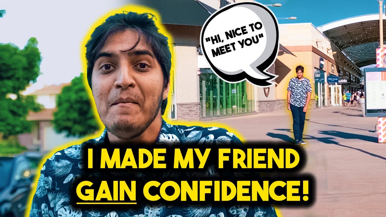 Making My Introverted Friend Speak To Total Strangers… Youtube