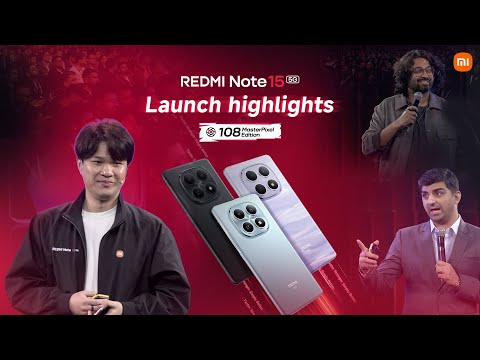 REDMI Note 15 5G | The Grand Unveiling Recap