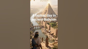 a typical day in ancient Babylon #shorts #ai
