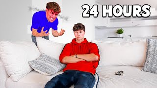 IGNORING My Roommate For 24 HOURS!! 24 hour PRANK