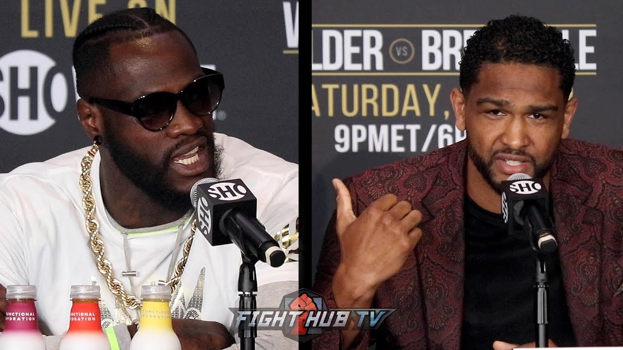 wilder vs breazeale ko DEONTAY WILDER & DOMINIC BREAZEALE HAVE HEATED BACK & FORTH OVER HOTEL INCIDENT THAT STARTED FEUD