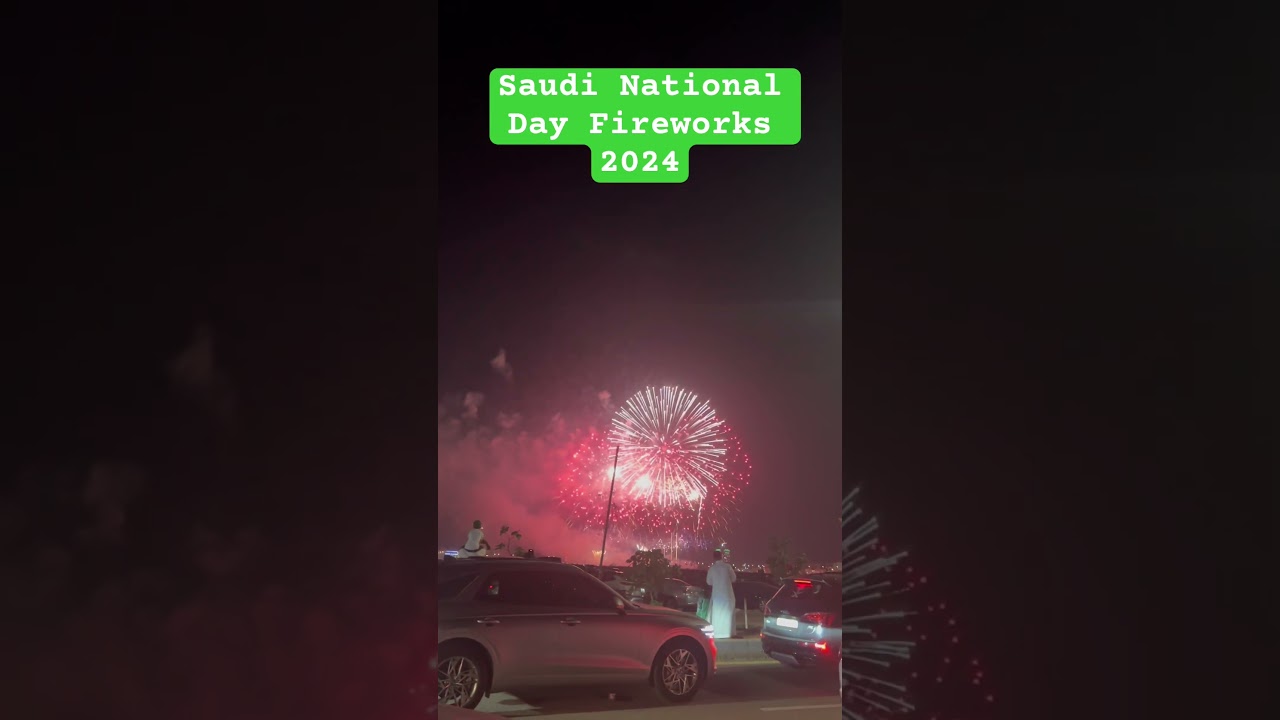 Saudi Arabia National Day Fireworks 