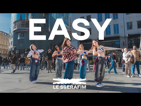 K POP IN PUBLIC VIENNA LE SSERAFIM 르세라핌 EASY Dance Cover UNLXMITED 4K ONETAKE