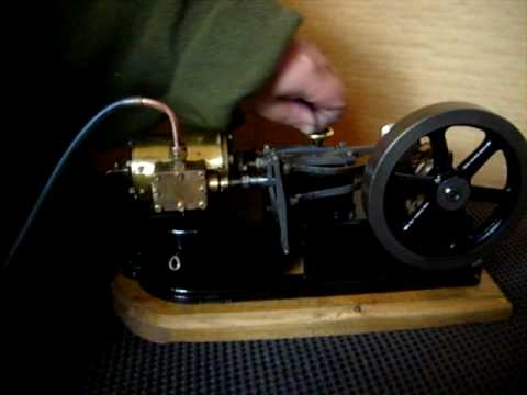 Live Steam Vintage Horizontal Mill Engine - YouTube