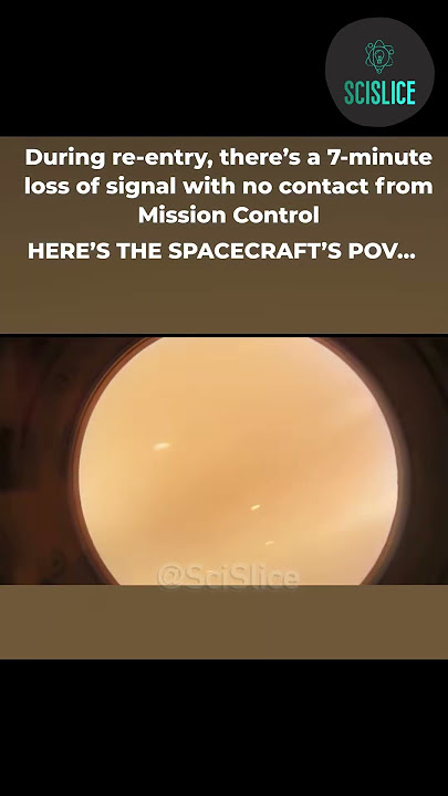 The most terrifying part of re-entering Earth’s atmosphere
