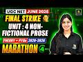UGC NET June 2026 English | English Unit 4 Non-Fictional Prose Marathon | Theory + PYQs (2020–2026)