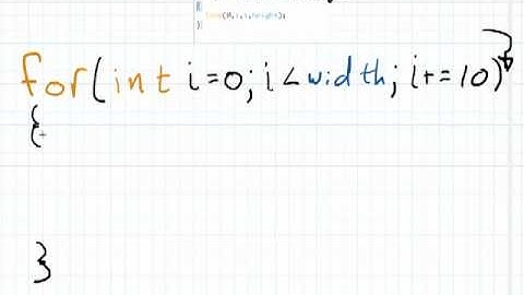 Introduction to Processing: For Loops