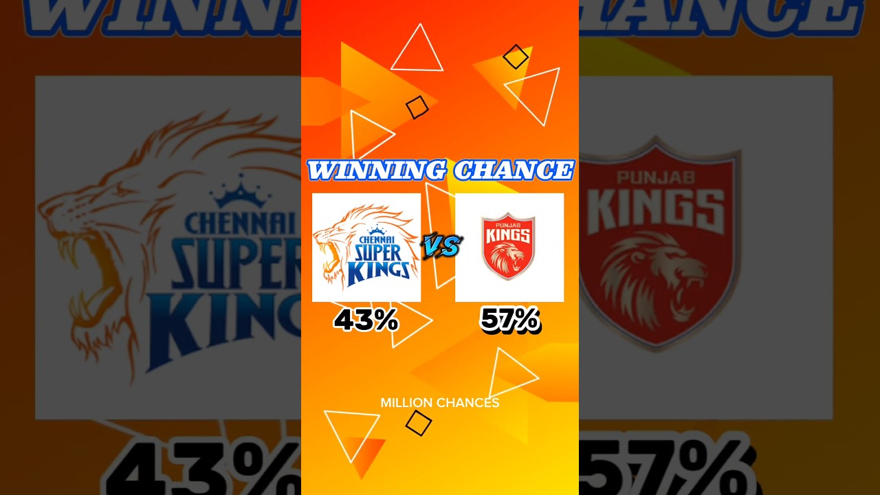 IPL 2025, Match 49, CSK VS PBKS Stats 