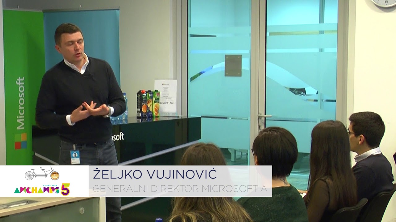 AmChamps 2018: Digitalna era i sinergija tima – Željko Vujinović, Microsoft