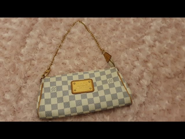 LOUIS VUITTON Damier Azur Eva Clutch - NEW / UNWORN - OneLuxury