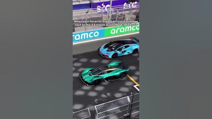 V12 Aston Martin Valkyrie passing average Supercars by @Carvlogger