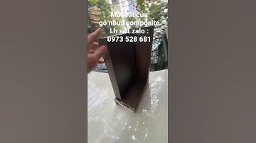 Cửa gỗ nhựa composite đẹp