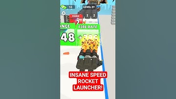 MAX LEVEL ROCKET LAUNCHER! 🚀- Rocket Stack
