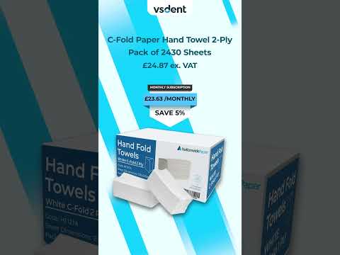 C-Fold 2-Ply Paper Hand Towels - 2430 Sheets! 🧻✨
