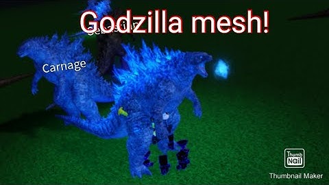 Godzilla 2021 Mesh (read desc)