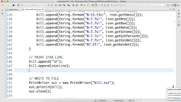 Part-4 How to generate bill using #String in #Java.