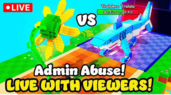 LIVE🔴 Admin Abuse & NEW Update Countdown (Plants VS Brainrots) #roblox #plantsvsbrainrots