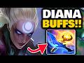 these DIANA jungle BUFFs made her OP!!