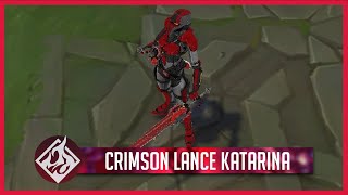 Crimson Lance Assassin Katarina - League of Legends Spotlight