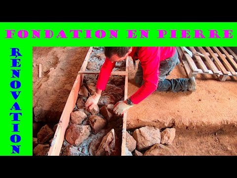 Vidéo: Comment réparer une vieille fondation en pierre?