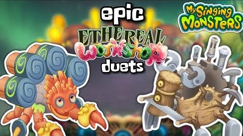 epic ETHEREAL WORKSHOP WAVE 3 duets | drummidary and vhenshun | MSM duetd