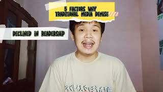 How does the Internet affects the Traditional Media