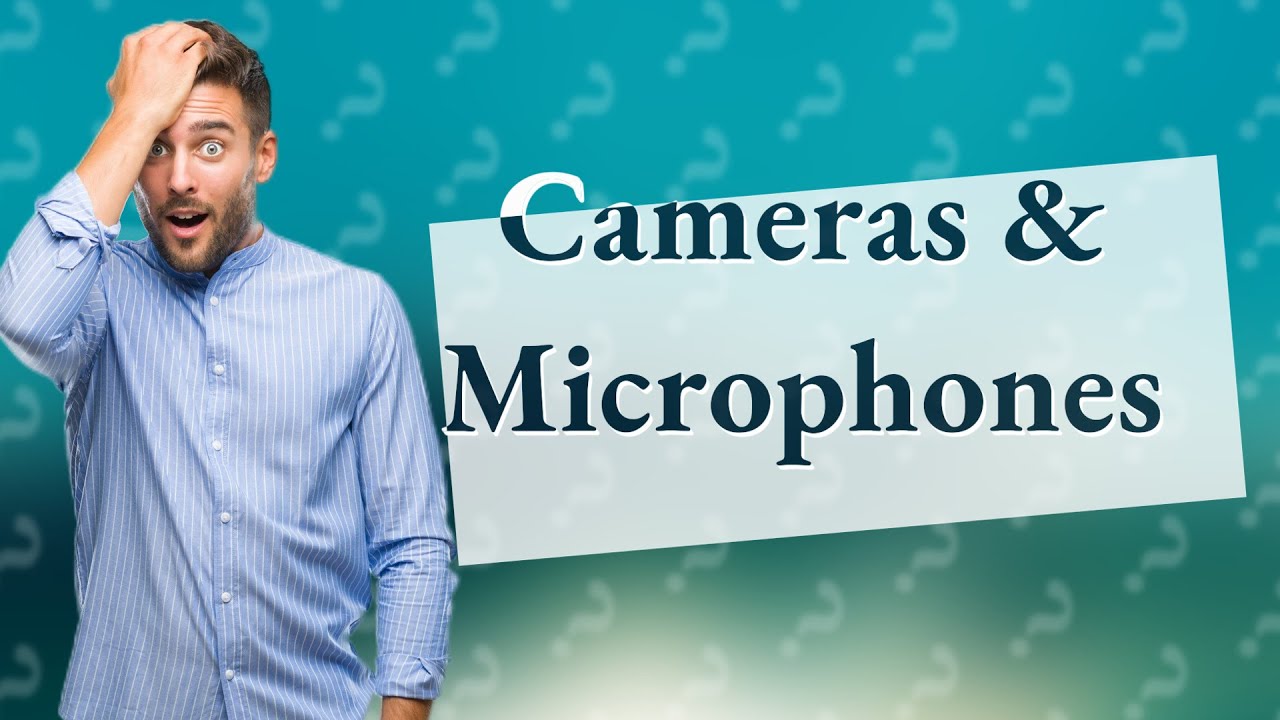 Do cameras have builtin microphones? YouTube