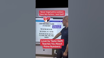 Prime Numbers with Taylor Swift’s Lover!#swiftie #elementarymath #math #primenumber @TaylorSwift