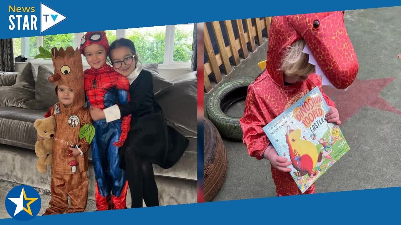 Helen Flanagan's children lead impressive World Book Day costumes