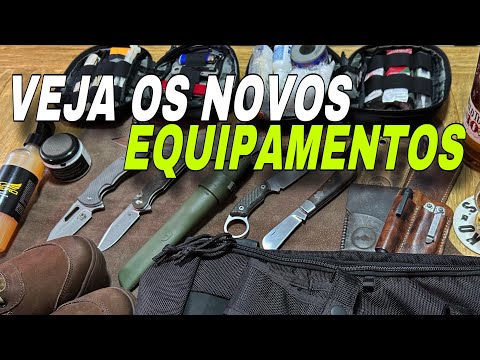 Kit EDC, Organizer, Canivetes, Botas e Muito Mais