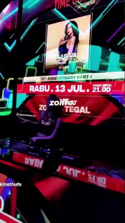 DJ SAKINA - Special perform Anniversary New Zodiac Club Tegal