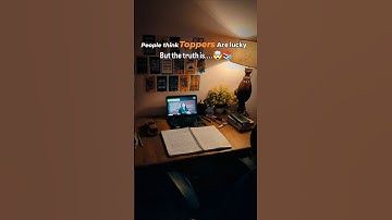 Toppers Are Not ‘Lucky’🥺📚#motivation #neet #relateable #study #aspirants #lucky #studytips #trending