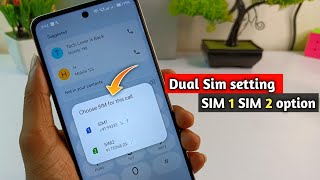 How to enable dual sim calling || how to enable dual sim calling ask for sim 1 sim 2 in realme