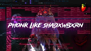 [FREE FLP] HOW TO PHONK LIKE SHADXWBXRN | FL Studio Tutorial | HOW TO MAKE PHONK