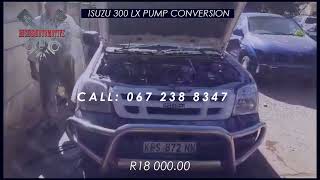 Isuzu 300LX Pump conversion