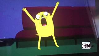 Jake gets bitten by a Spider