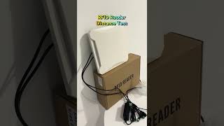 YANZE0 SR810 UHF RFID Reader Distance Test @yanzeoslon