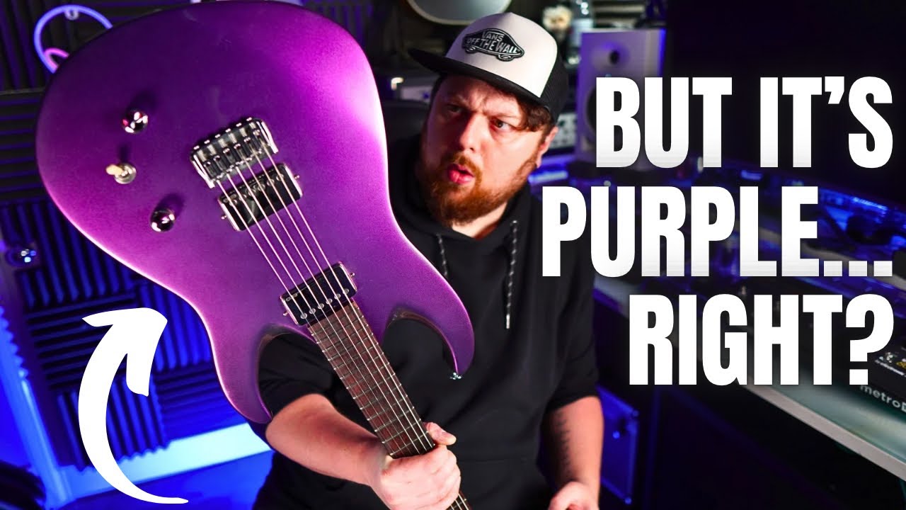 My New COLOUR CHANGING Guitar! - YouTube