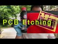 Super easy PCB etching solution!!! PCB etching!!!
