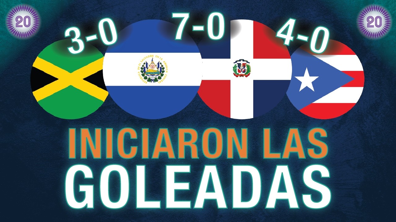 EL SALVADOR, R. DOMINICANA Y PUERTO RICO GOLEARON EN EL PREMUNDIAL SUB-20