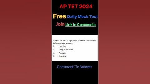 Ap TET previous years bits questions | Ap TET free Mock test 2024 | ap TET bits -127
