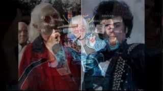 Girls with Creepy Paedophile Jimmy Savile under the bed - Radio Luxembourg 1982