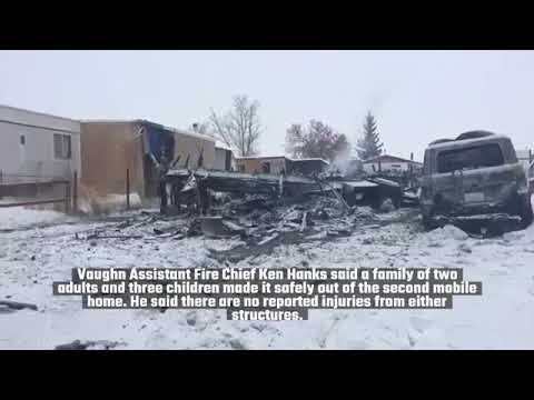 Family displaced after structure fire in Sun Prairie - YouTube
