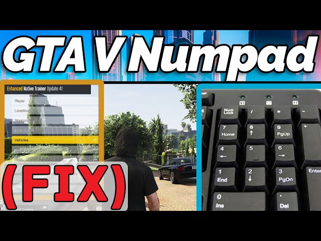 Simple Trainer for GTA V for keyboards without numpad 